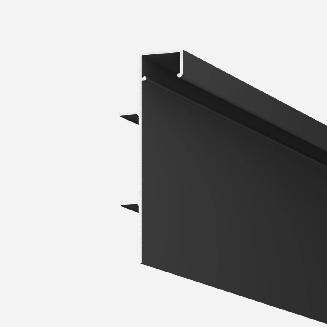 Бампер ALTEZA Sigma NEO 80 LED с подсветкой Черный (2,0м)